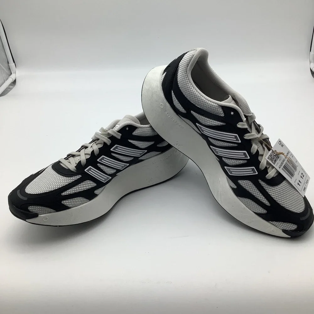 Adidas Adizero Aruku Originals‎ Running Shoes JI3555 Black White M 11 W 12 NWT